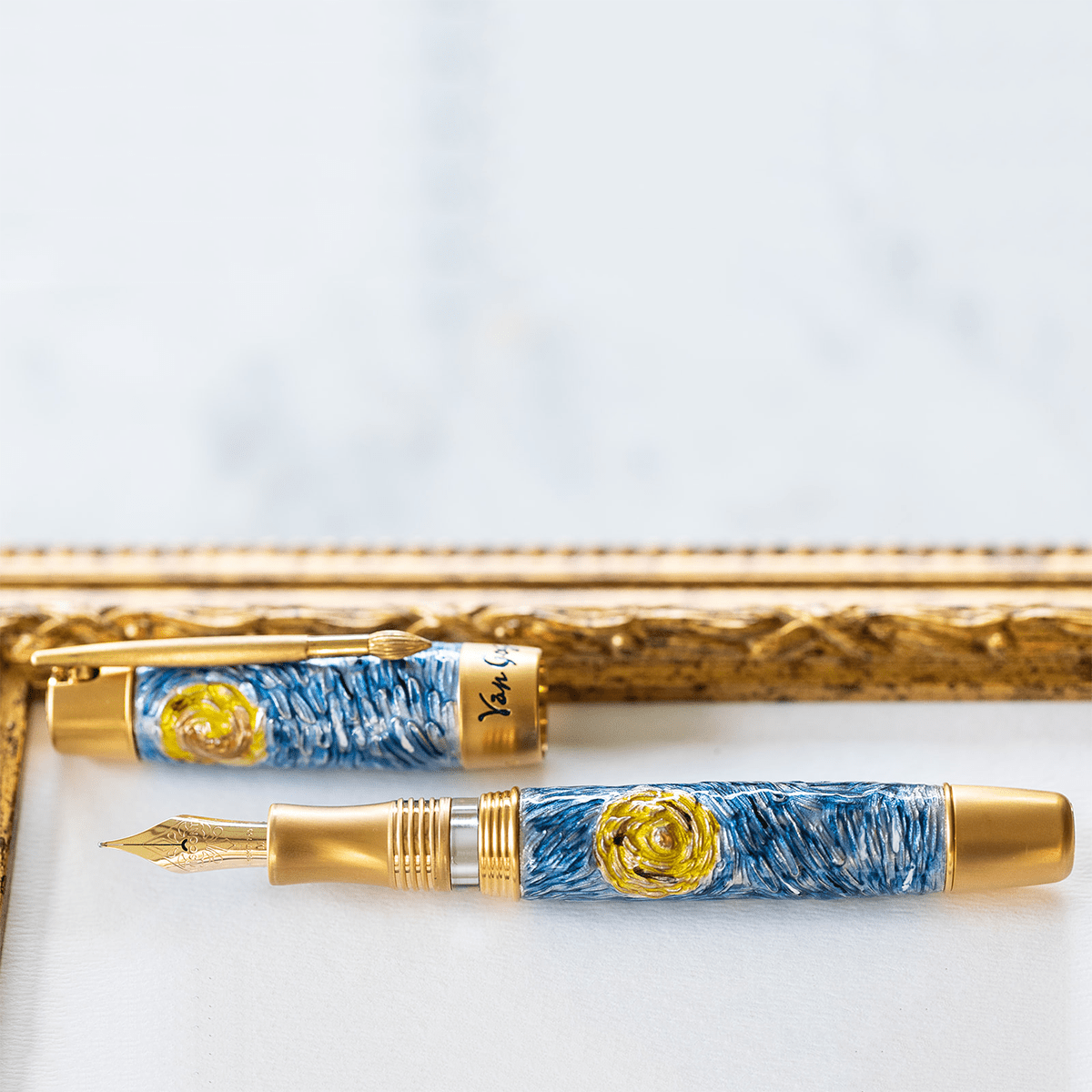 Visconti Van Gogh Fountain Pen - Dreaming Starry Night (Limited Edition) - Pen Boutique Ltd