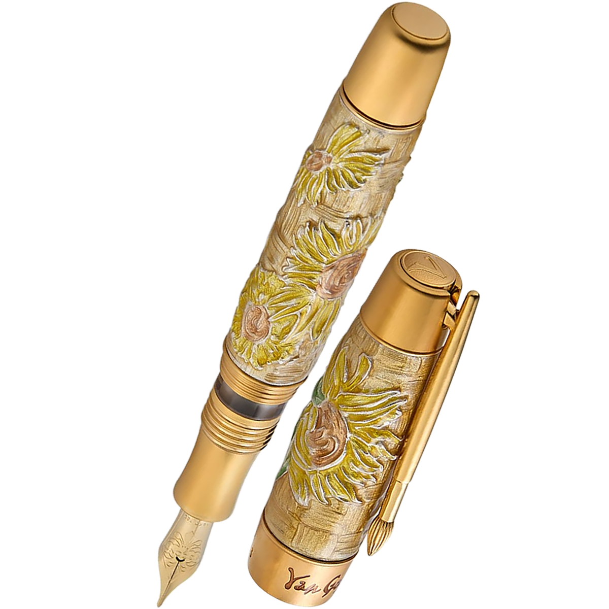 Visconti Van Gogh Fountain Pen - The Dreaming Sunflowers (Limited Edition) - Pen Boutique Ltd