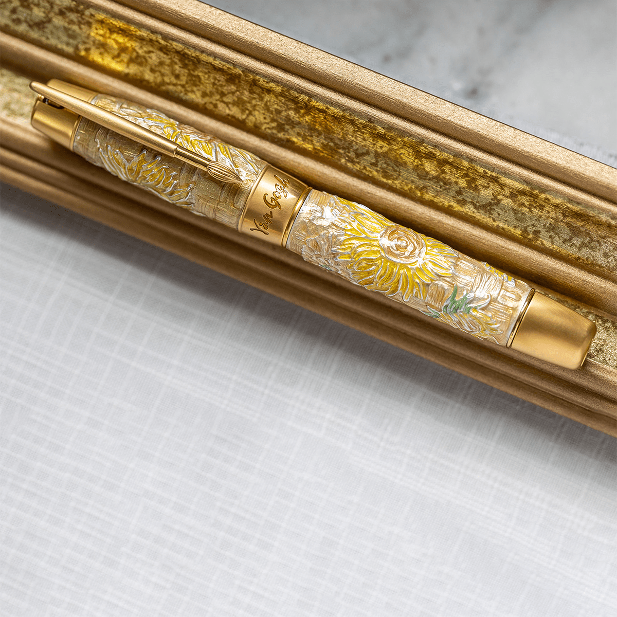 Visconti Van Gogh Rollerball Pen - The Dreaming Sunflowers (Limited Edition) - Pen Boutique Ltd