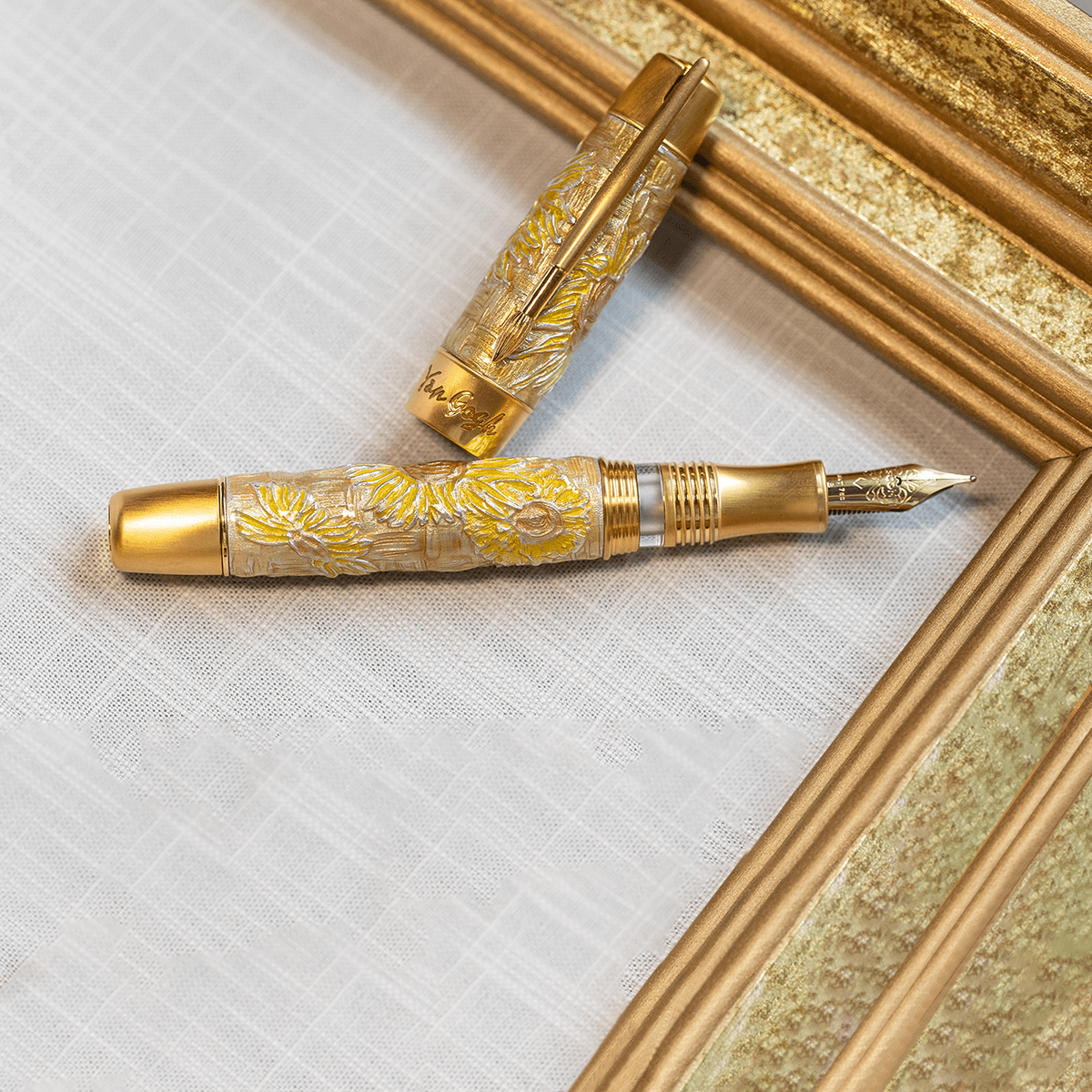 Visconti Van Gogh Fountain Pen - The Dreaming Sunflowers (Limited Edition) - Pen Boutique Ltd