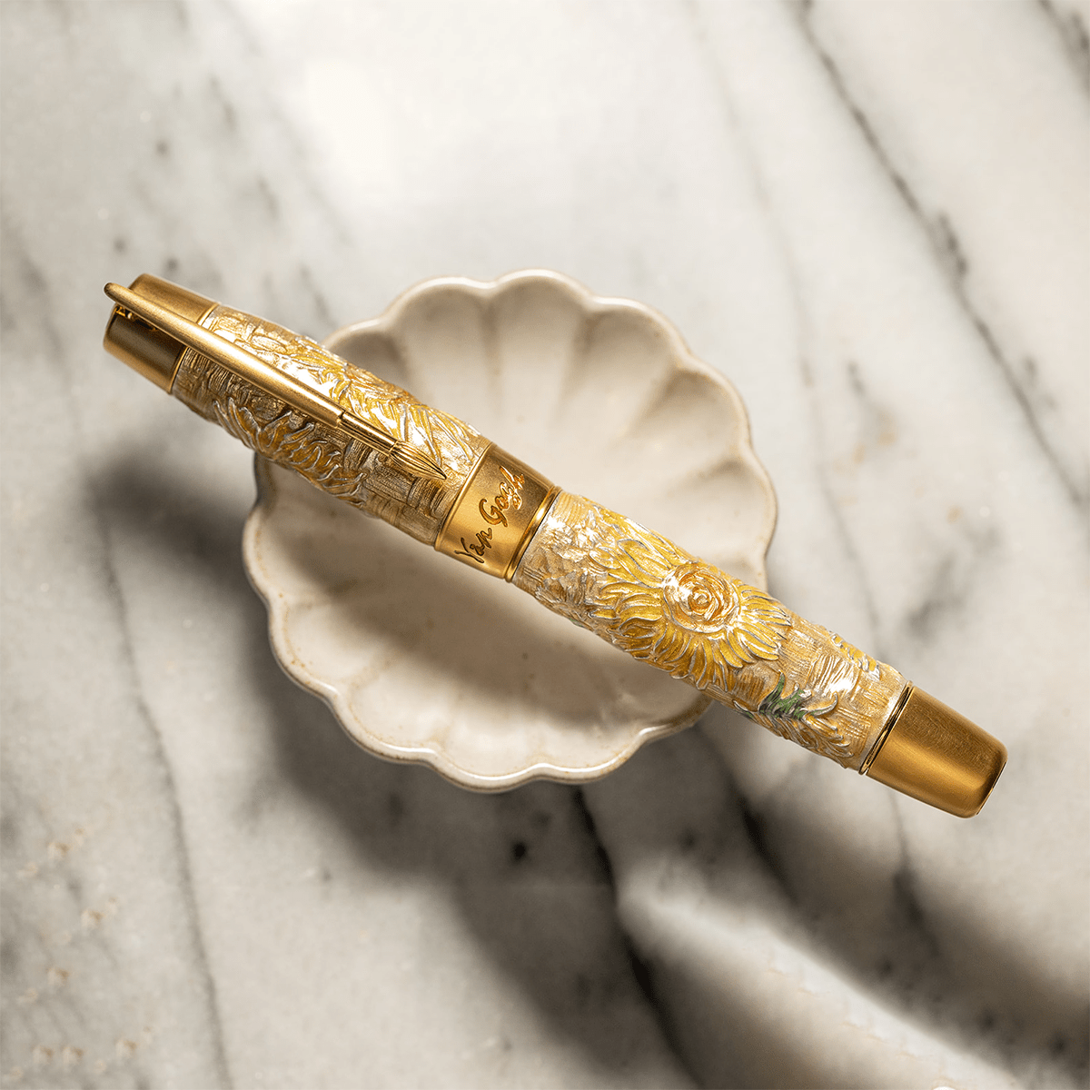 Visconti Van Gogh Rollerball Pen - The Dreaming Sunflowers (Limited Edition) - Pen Boutique Ltd