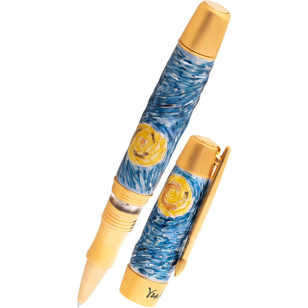 Visconti Van Gogh Rollerball Pen - Dreaming Starry Night (Limited Edition) - Pen Boutique Ltd