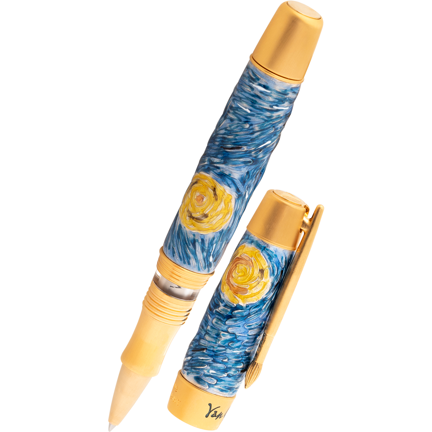 Visconti Van Gogh Rollerball Pen - Dreaming Starry Night (Limited Edition) - Pen Boutique Ltd