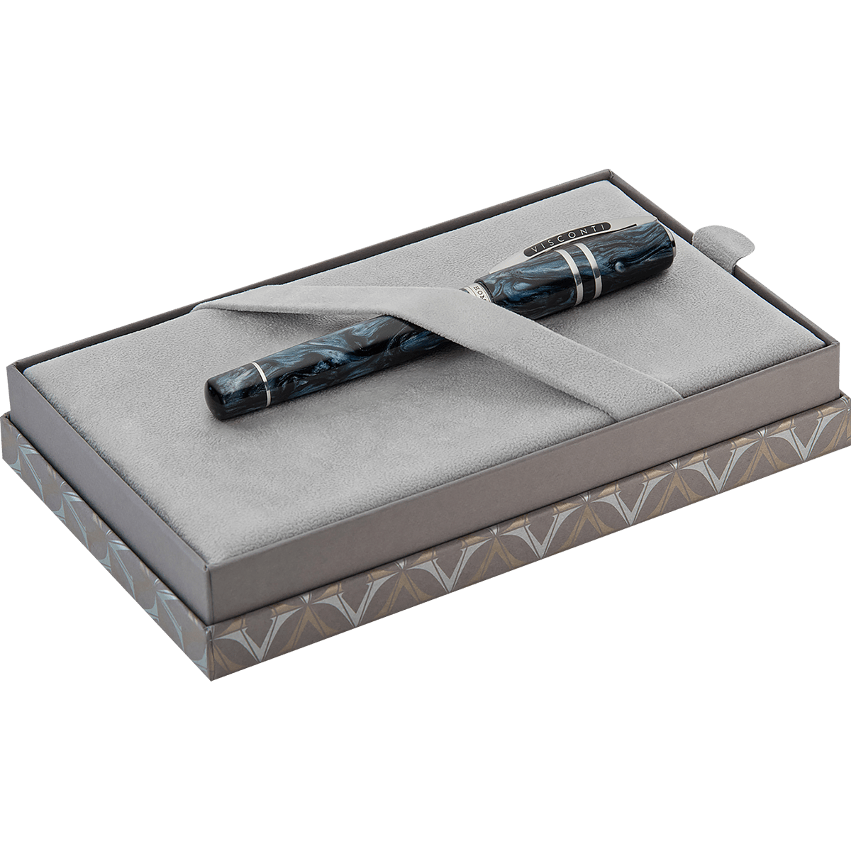 Visconti Homo Sapiens Fountain Pen - Dark Sapphire - 18k Nib (Limited Edition) - Pen Boutique Ltd