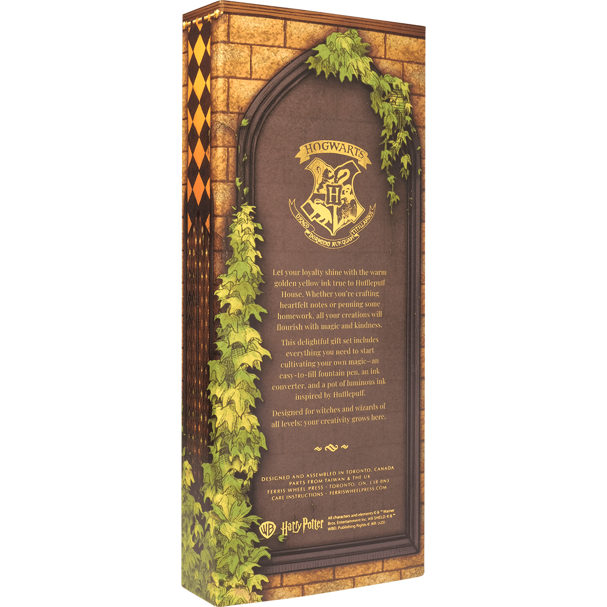 Ferris Wheel Press x WB Carousel Writing Set - Harry Potter Houses of Hogwarts: Hufflepuff - 2541 - Pen Boutique Ltd