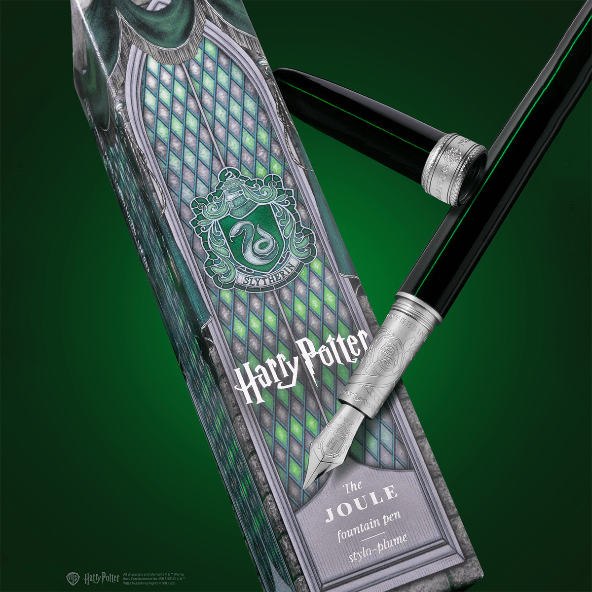 Ferris Wheel Press x WB Joule Fountain Pen - Harry Potter Slytherin - Pen Boutique Ltd