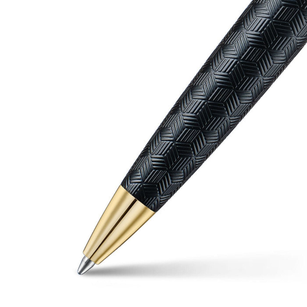 Sheaffer 300 Ballpoint Pen - Engraved Matt Black - Pen Boutique Ltd