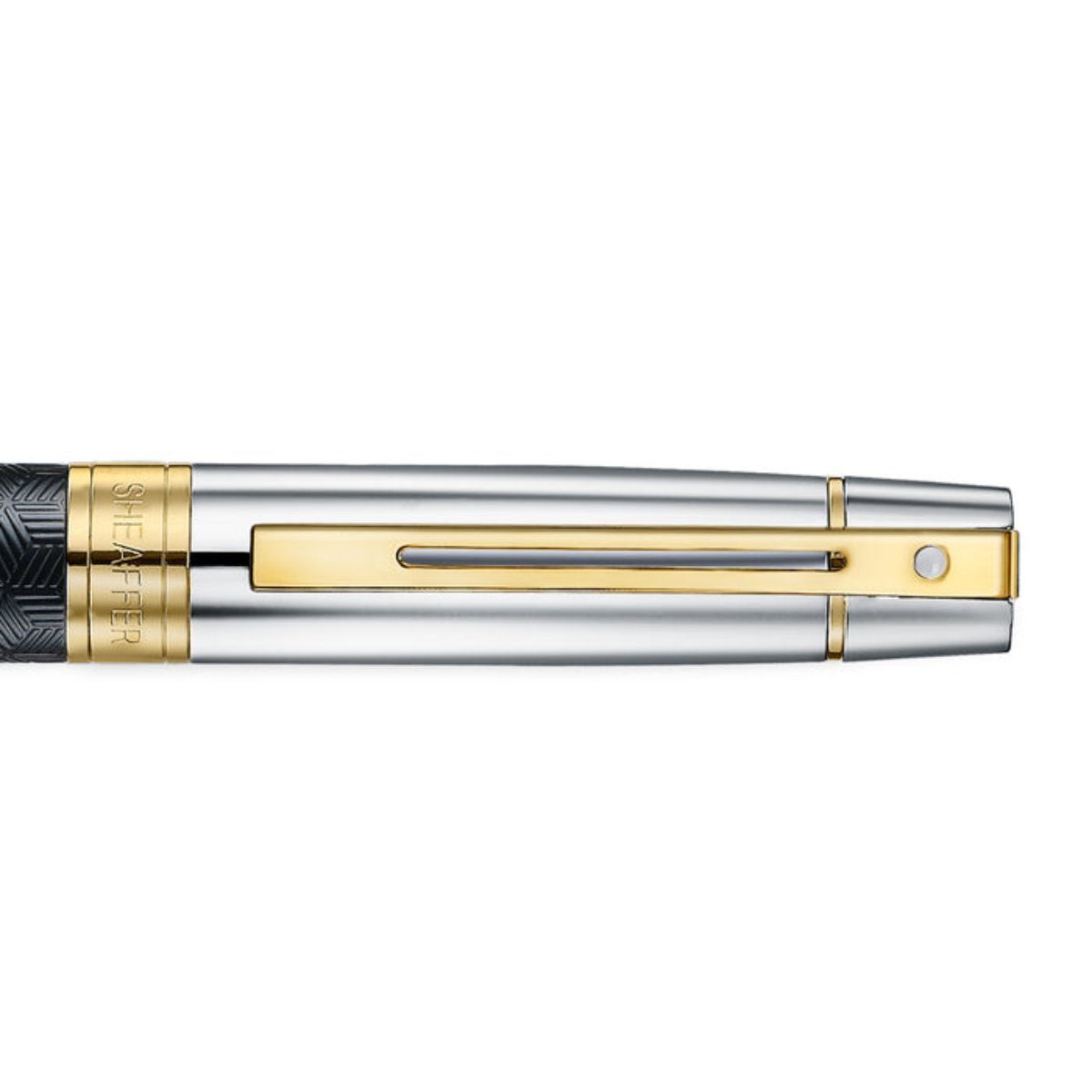 Sheaffer 300 Ballpoint Pen - Engraved Matt Black - Pen Boutique Ltd