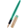 Wahl-Eversharp Skyline Fountain Pen - Emerald Rose - Rose Gold Trim-Pen Boutique Ltd