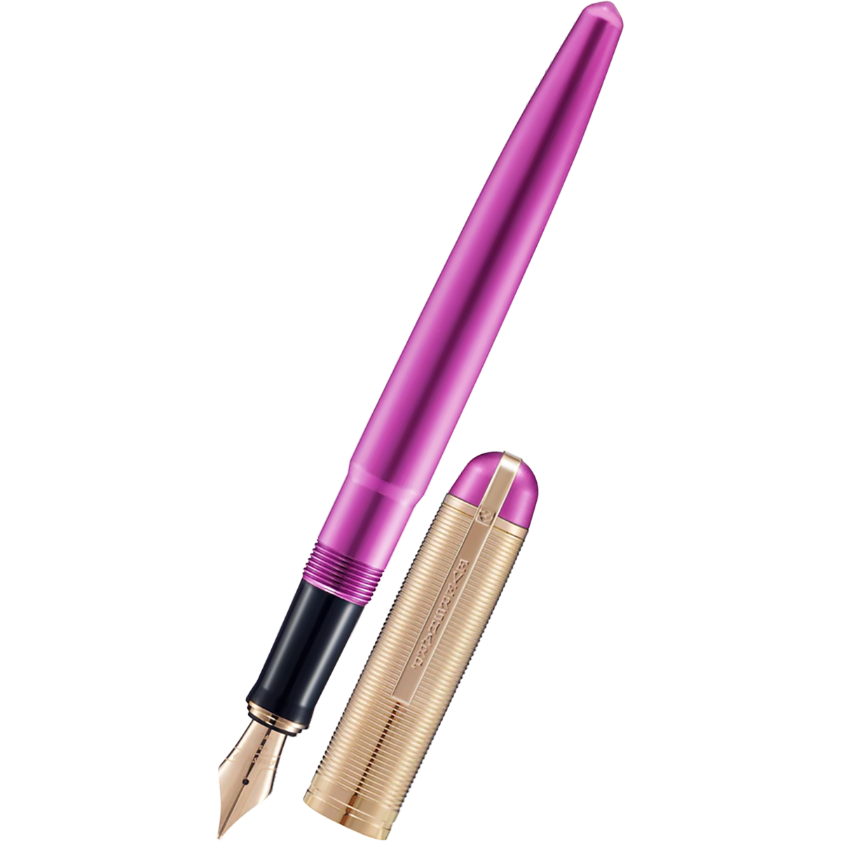 Wahl-Eversharp Skyline Fountain Pen - Royal Purple - Rose Gold Trim-Pen Boutique Ltd