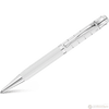 Waldmann Tango Ballpoint Pen - White - Ring Pattern - Pen Boutique Ltd