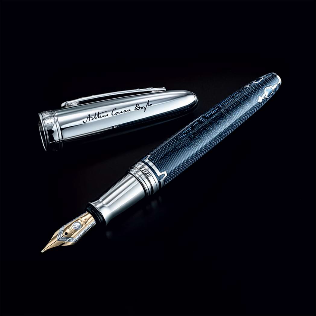 Waldmann Collector Writer's Edition Fountain Pen - Arthur Conan Doyle - Private Eye of Baker Street (Limited Edition) - Pen Boutique Ltd