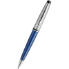 Waterman Expert Ballpoint Pen - Metallic Blue - Chrome Trim (Deluxe) - Pen Boutique Ltd