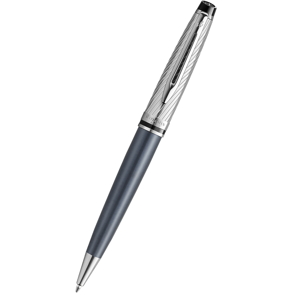 Waterman Expert Ballpoint Pen - Metallic Stone Grey (Deluxe) - Pen Boutique Ltd