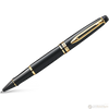 Waterman Expert Black Gold Trim Rollerball Pen-Pen Boutique Ltd