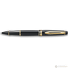 Waterman Expert Black Gold Trim Rollerball Pen-Pen Boutique Ltd