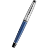 Waterman Expert Rollerball Pen - Metallic Blue - Chrome Trim (Deluxe) - Pen Boutique Ltd