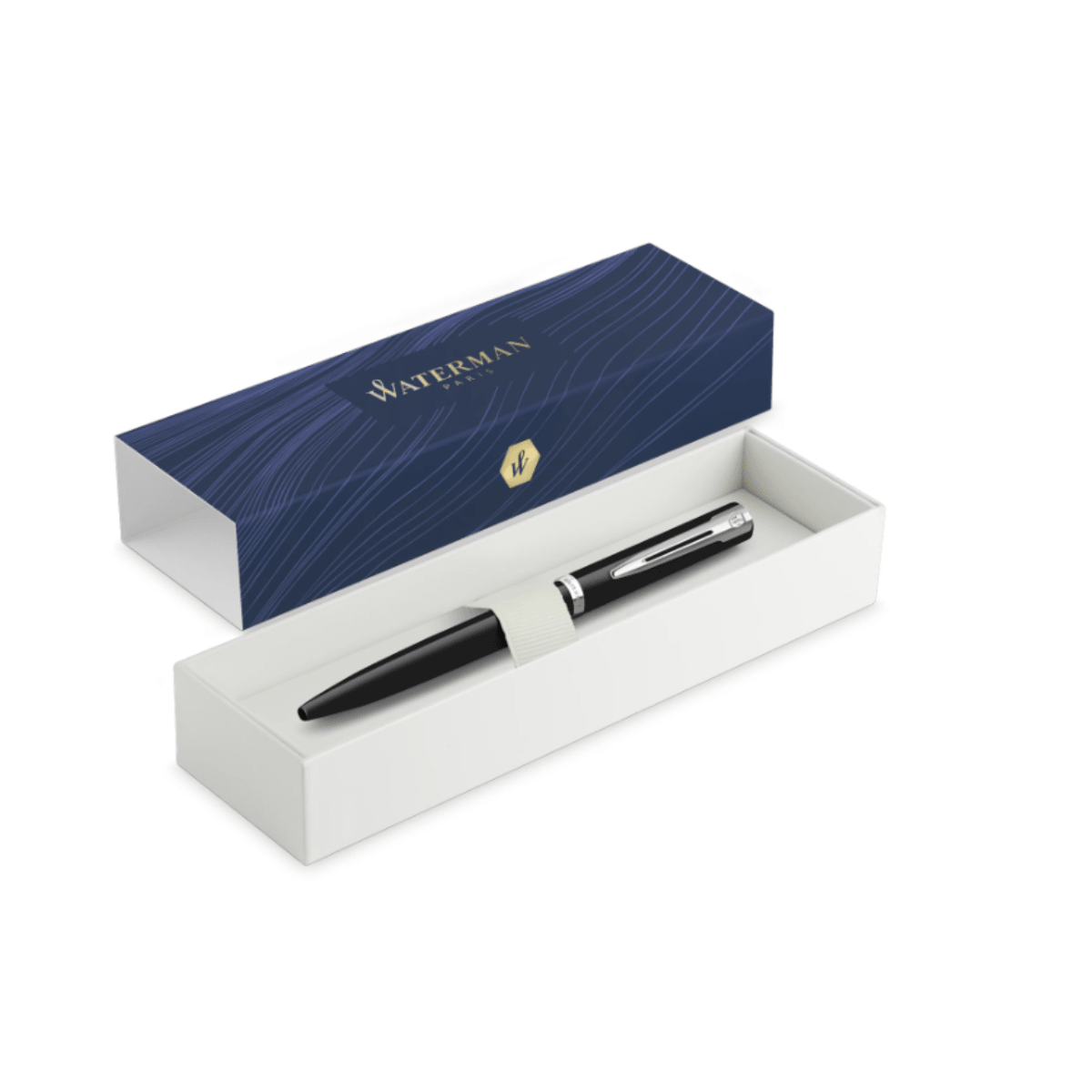 Waterman Impression Ballpoint Pen - Black CT - Pen Boutique Ltd