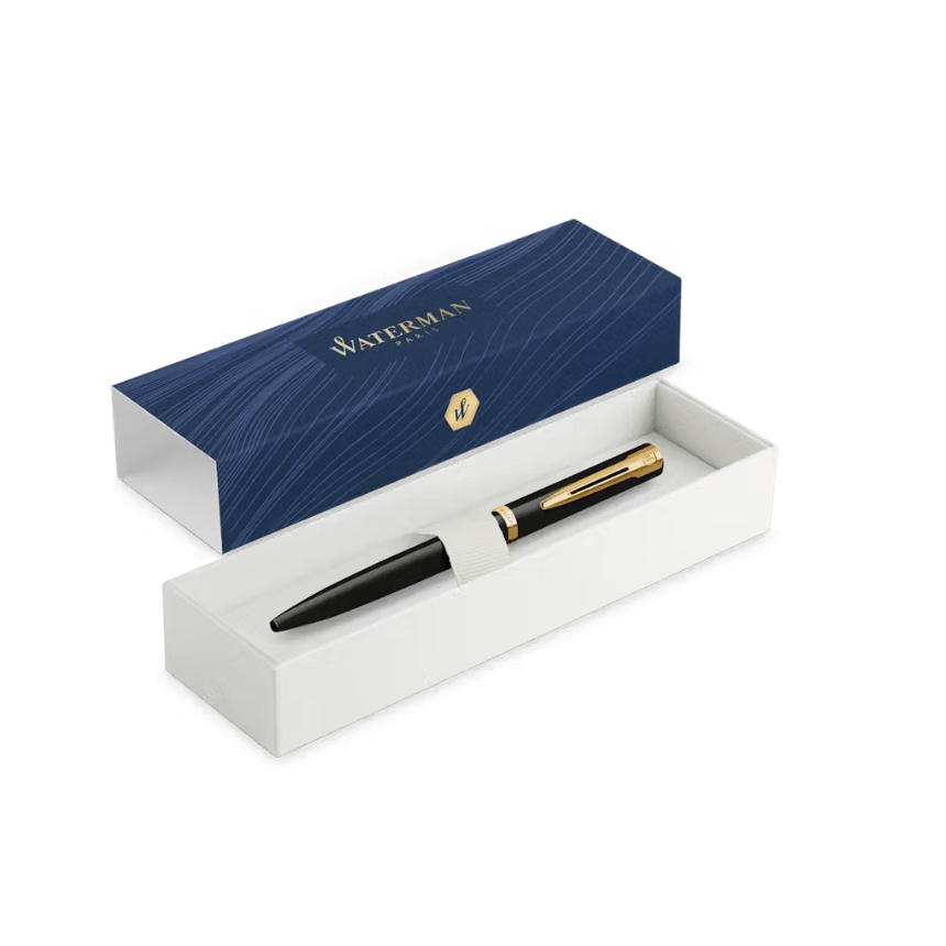 Waterman Impression Ballpoint Pen - Black GT - Pen Boutique Ltd