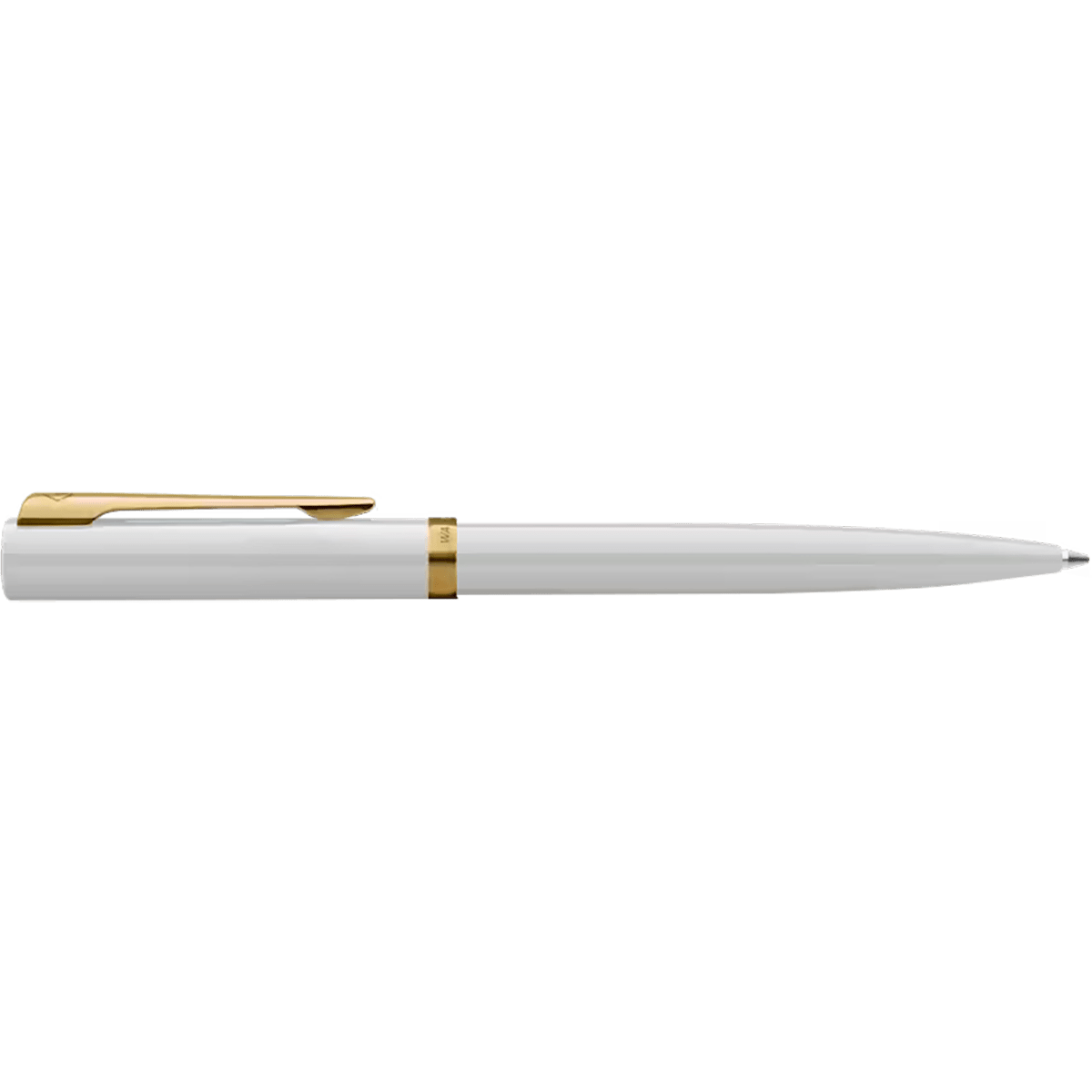 Waterman Impression Ballpoint Pen - White GT - Pen Boutique Ltd