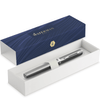 Waterman Impression Fountain Pen - Stainless Steel - Chrome Trim - Pen Boutique Ltd