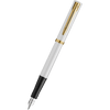 Waterman Impression Fountain Pen - White GT - Pen Boutique Ltd