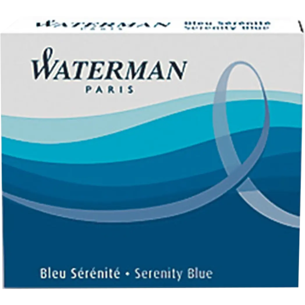 Waterman Serenity Blue - Ink Cartridges-Pen Boutique Ltd