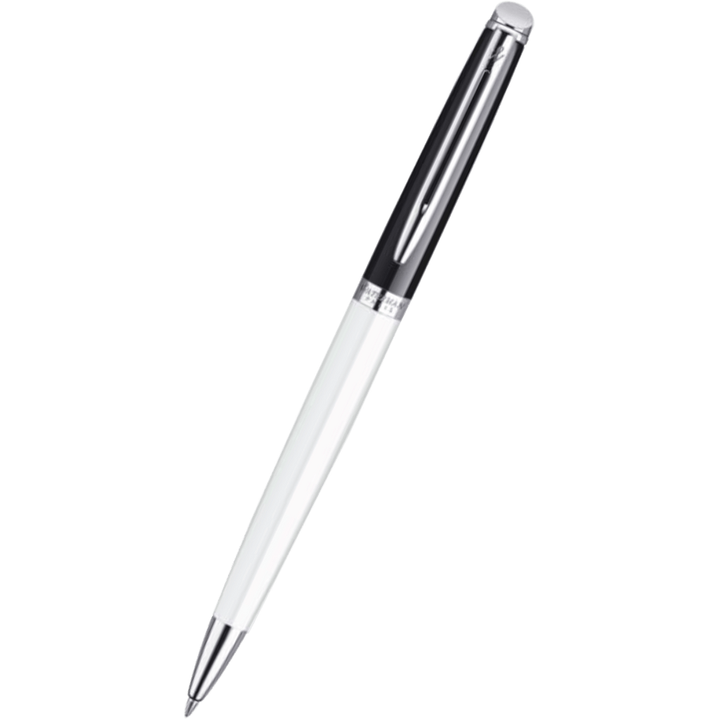 Waterman Hemisphere Ballpoint Pen - Colour Blocking Black & White - Pen Boutique Ltd
