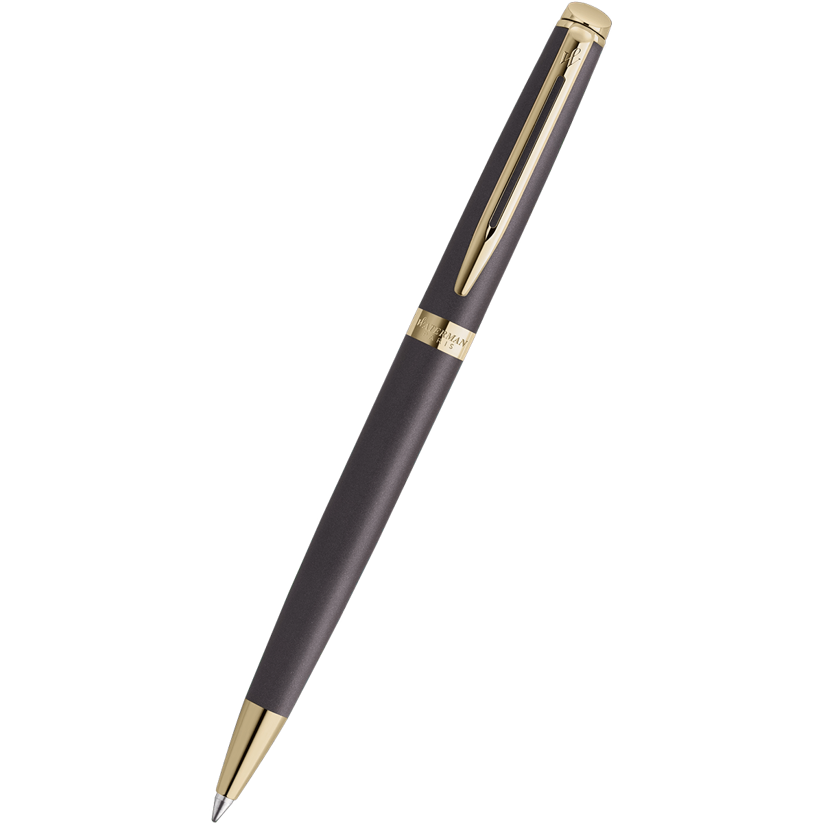 Waterman Hémisphère Ballpoint Pen - Understated Edit Lava Black - Pen Boutique Ltd
