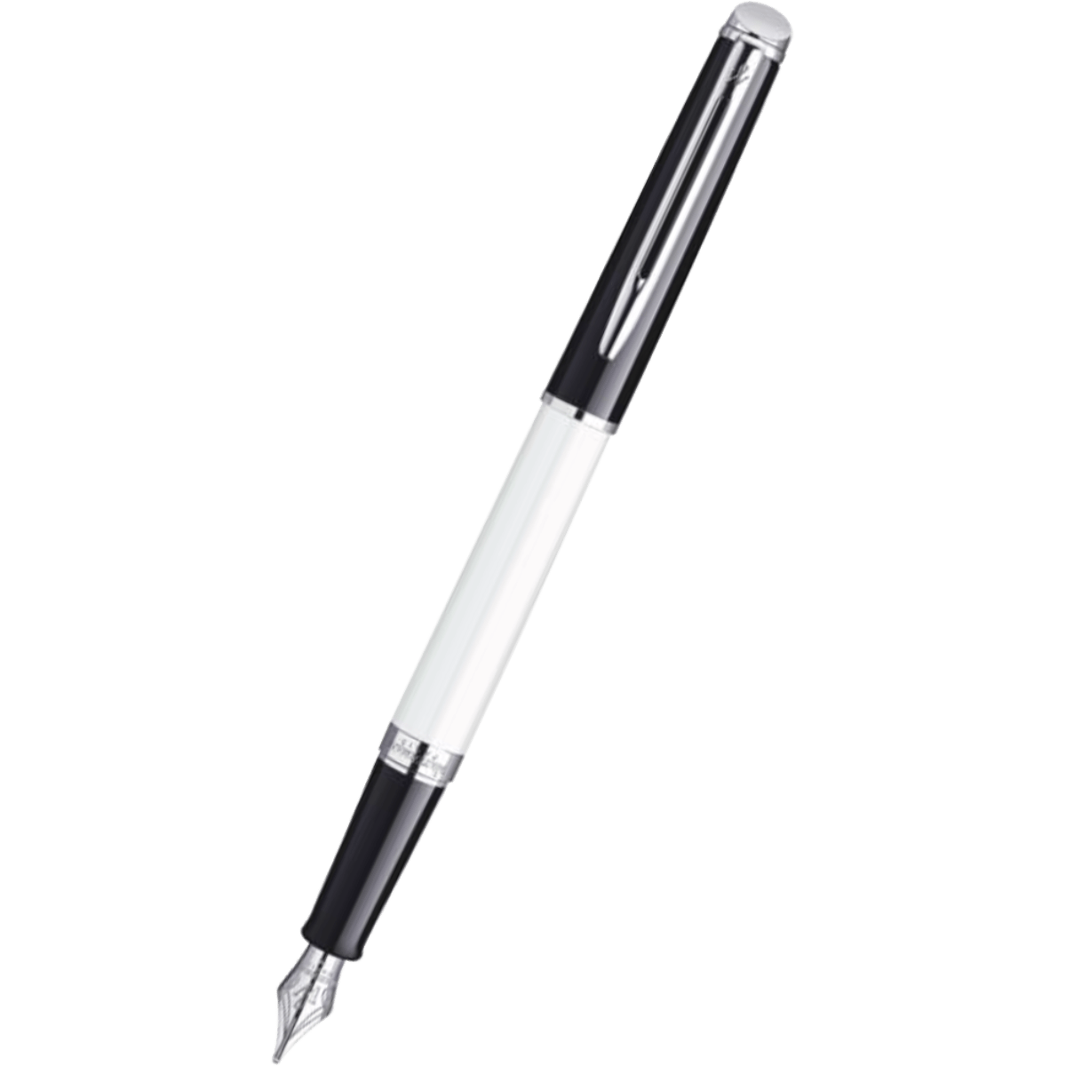Waterman Hemisphere Fountain Pen - Colour Blocking Black & White - Pen Boutique Ltd