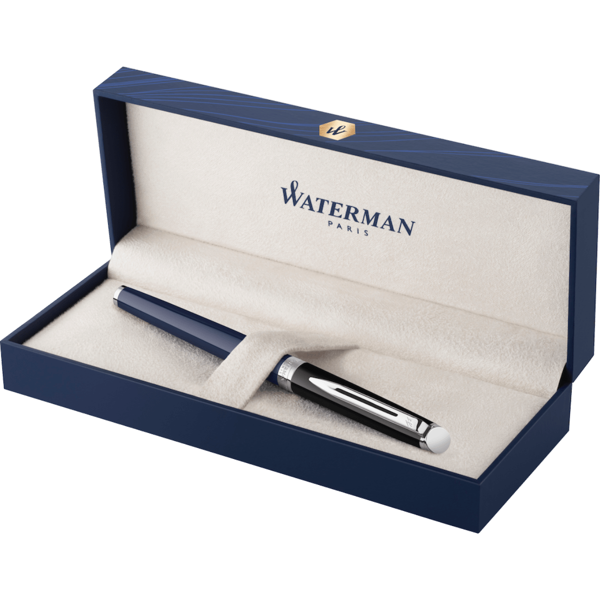 Waterman Hemisphere Fountain Pen - Colour Blocking Black & Blue - Pen Boutique Ltd