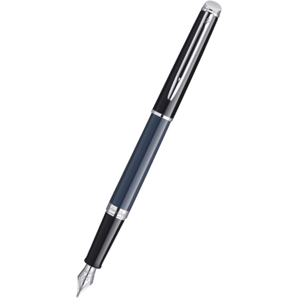 Waterman Hemisphere Fountain Pen - Colour Blocking Black & Blue - Pen Boutique Ltd