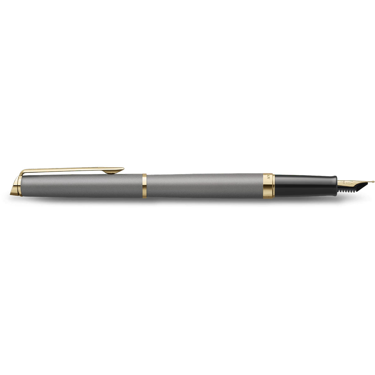 Waterman Hémisphère Fountain Pen - Understated Edit Metallic Grey - Pen Boutique Ltd