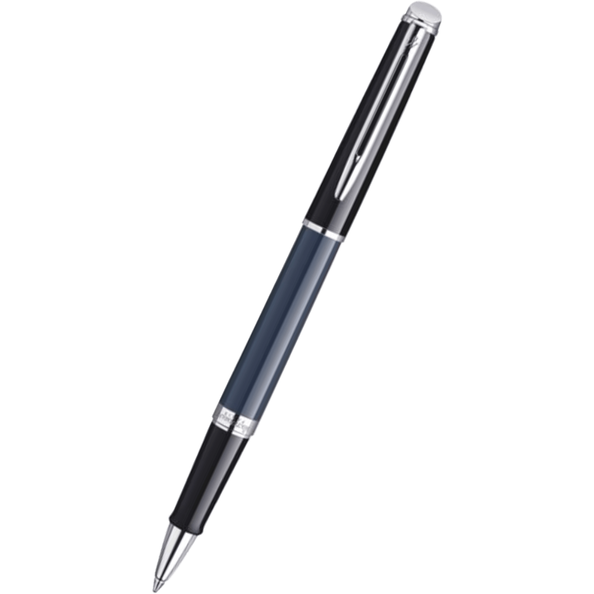 Waterman Hemisphere Rollerball Pen - Colour Blocking Black & Blue - Pen Boutique Ltd