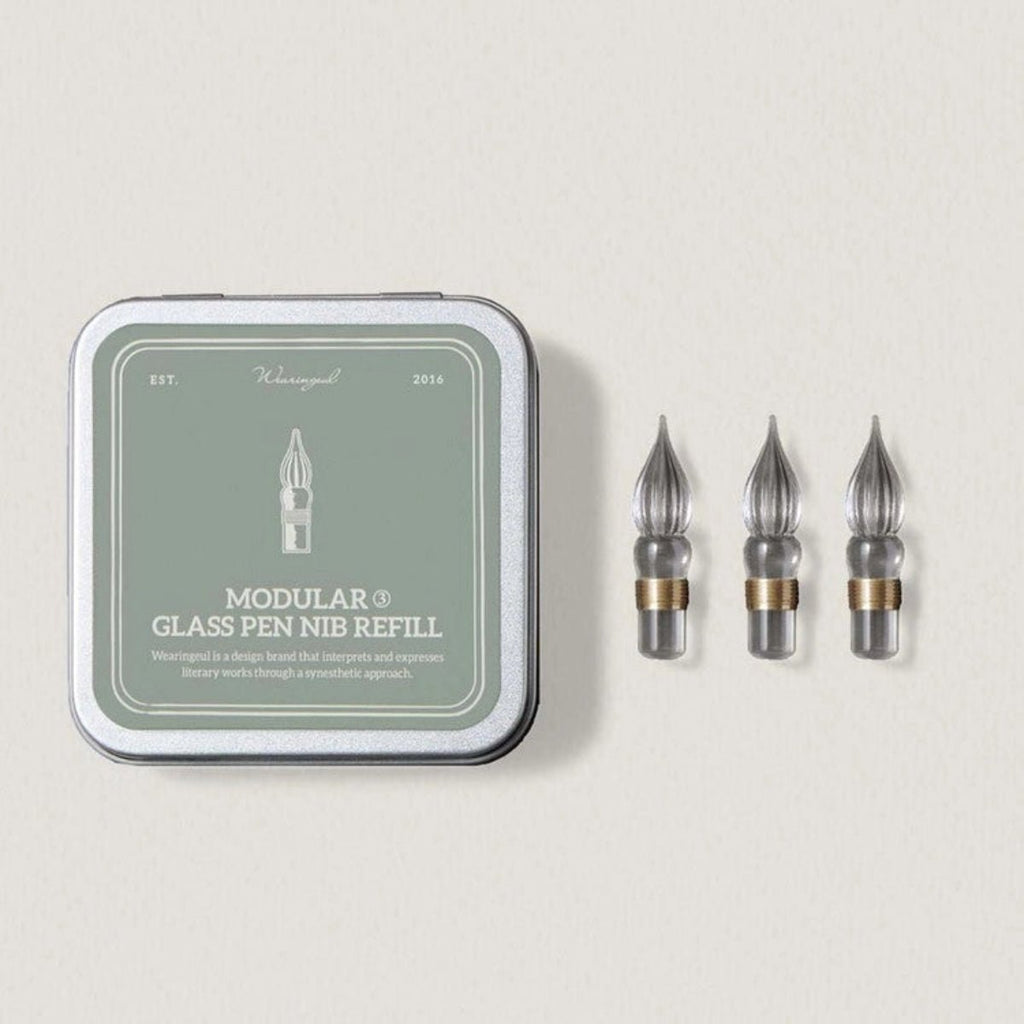 Wearingeul Modular Glass Pen Nib Refill – Precision Replacement Tip - Pen Boutique Ltd