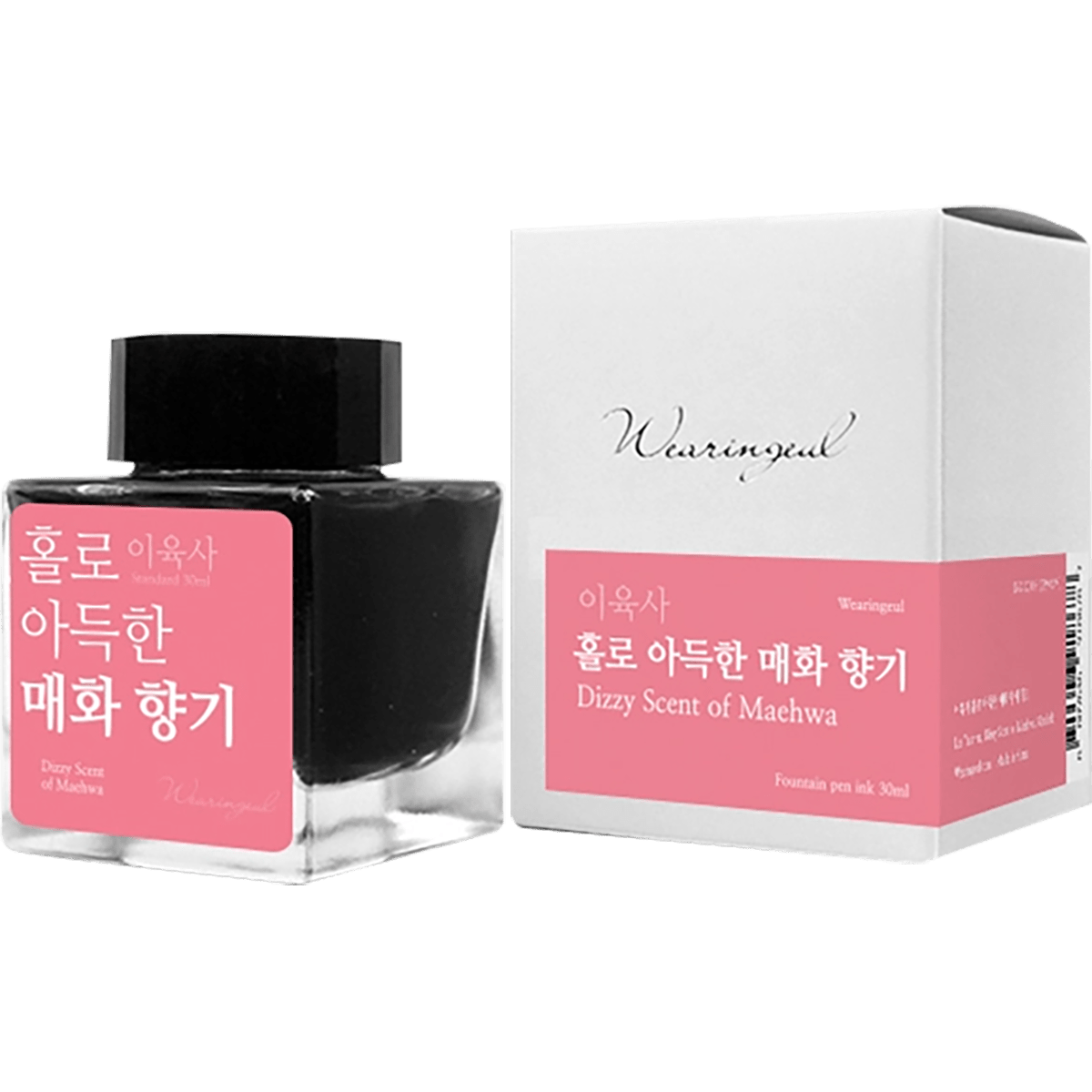 Wearingeul The Color of Literature Ink Bottle - Dizzy Scent of Maehwa - 30ml - Pen Boutique Ltd