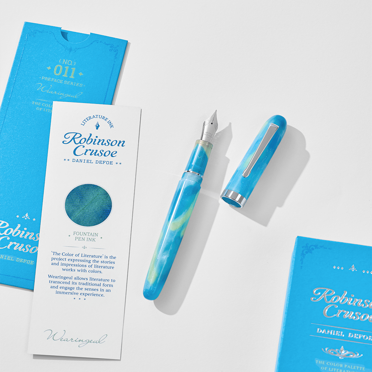 Wearingeul The Preface Fountain Pen - Robinson Crusoe Literature Series No. 011 - Pen Boutique Ltd