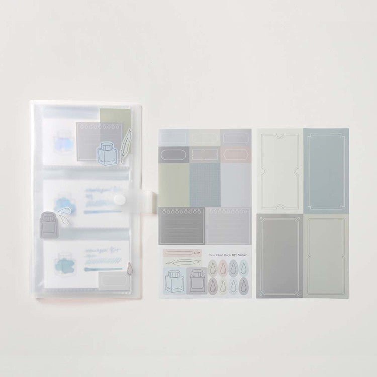 Wearingeul Transparent Color Chart Card Binder – Light Set - Pen Boutique Ltd