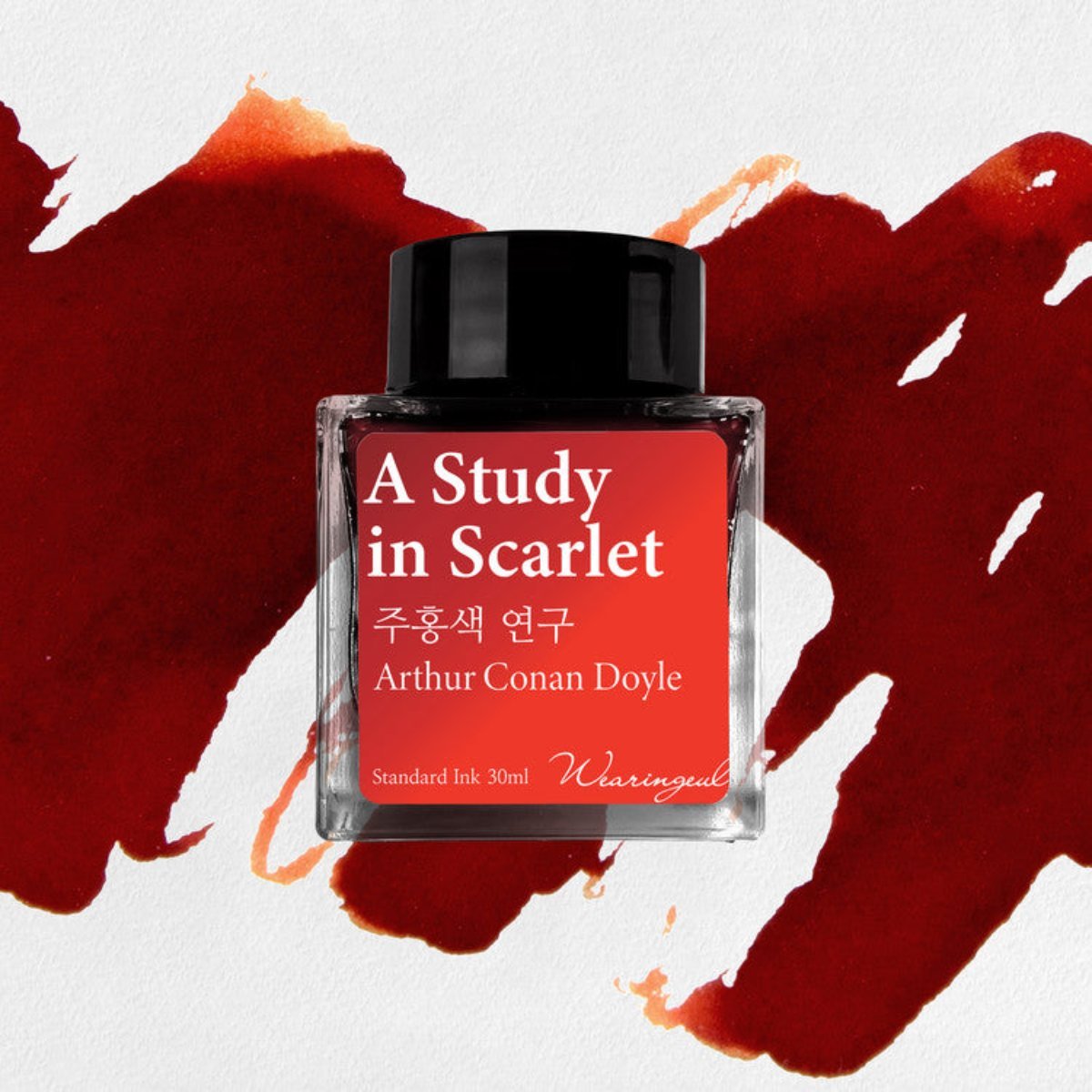 Wearingeul World Literature III Ink Bottle - A Study in Scarlet (30 ml) - Pen Boutique Ltd