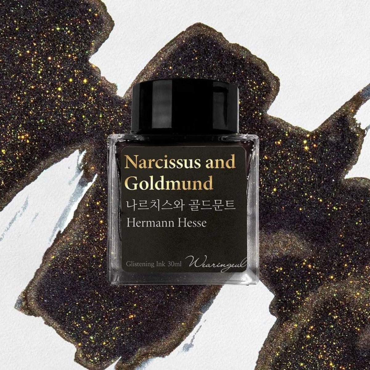 Wearingeul The Color of Literature Ink Bottle - Narcissus and Goldmond - 30ml - Pen Boutique Ltd