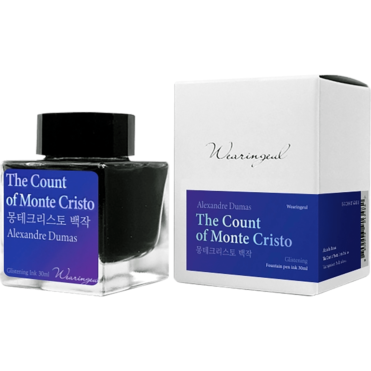 Wearingeul The Color of Literature Ink Bottle - The Count of Monte Cristo - 30ml - Pen Boutique Ltd