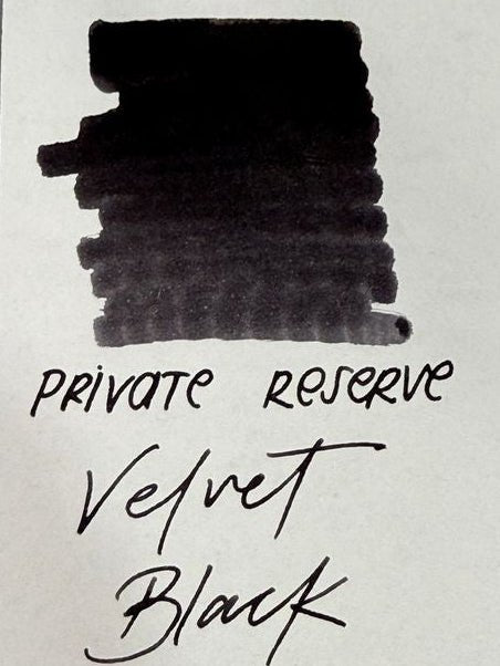 Private Reserve Ink Bottle - Velvet Black - 60ml - Pen Boutique Ltd