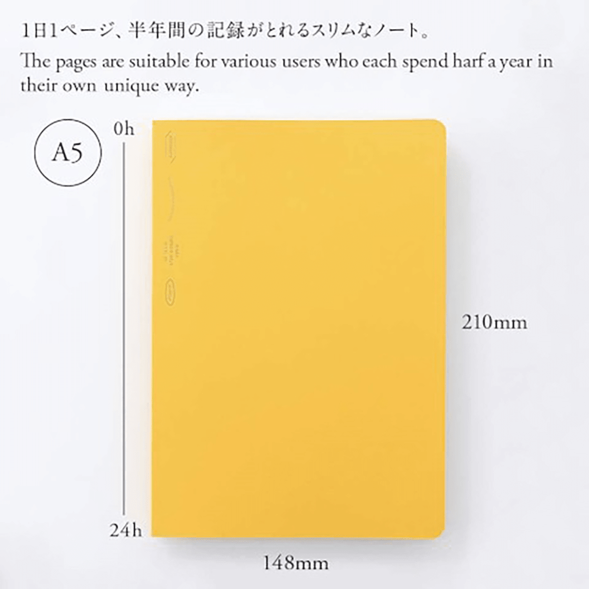Stalogy Editors Choice Series 1/2 Year Notebook - A5 - Pen Boutique Ltd