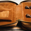 Yak Leather 26 Double Sided Zipped Pen Holder - Tan - Pen Boutique Ltd