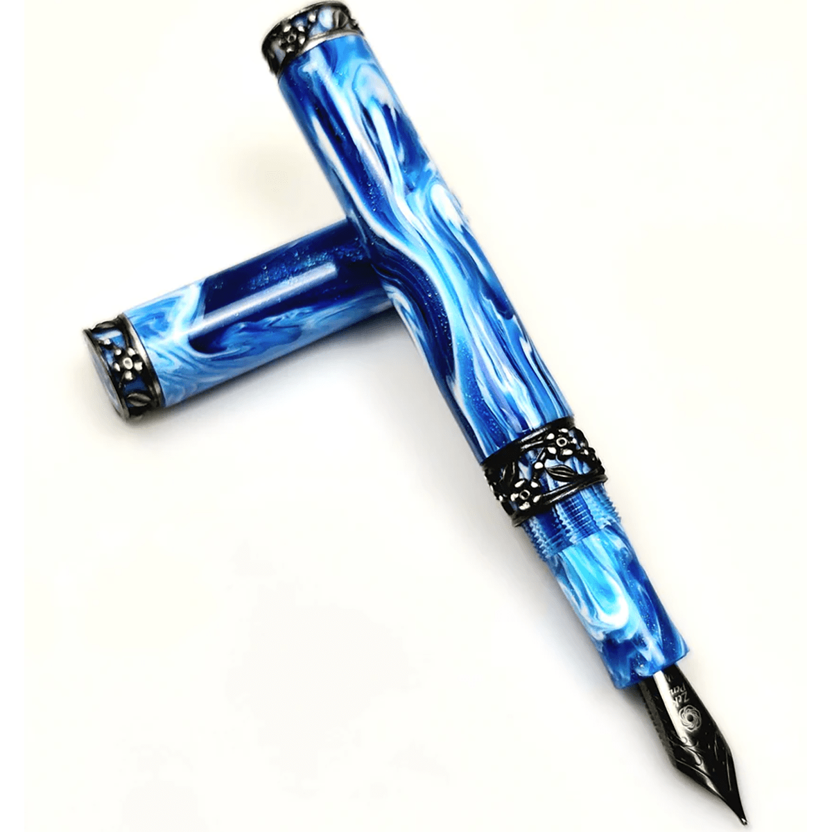Zek Pens Nazende Fountain Pen - Jonathan Brooks Turkish Design II - Pen Boutique Ltd