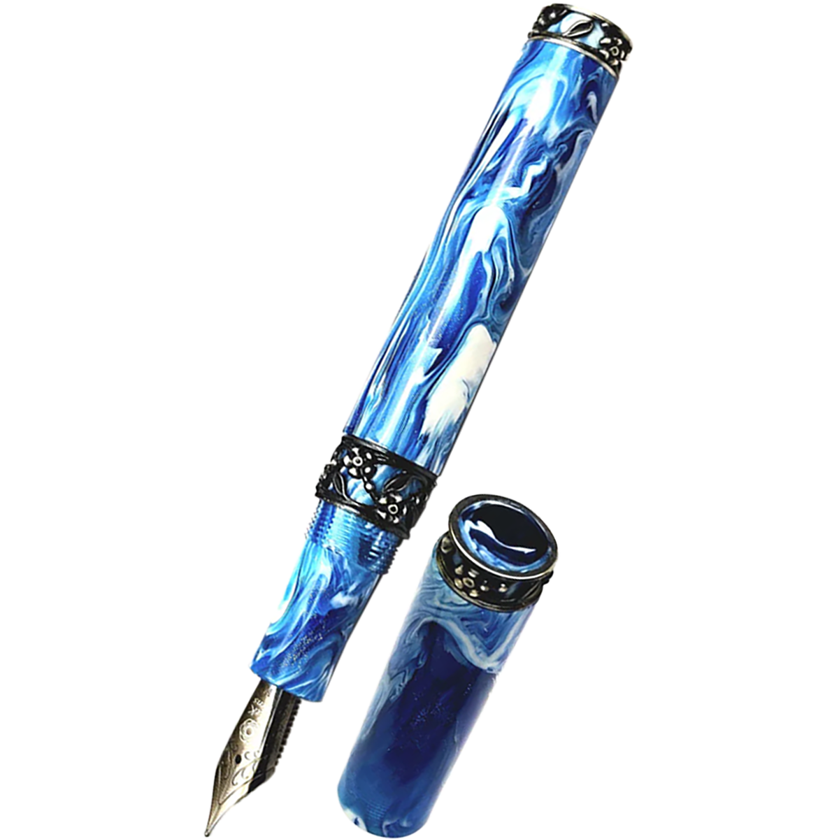 Zek Pens Nazende Fountain Pen - Jonathan Brooks Turkish Design II - Pen Boutique Ltd