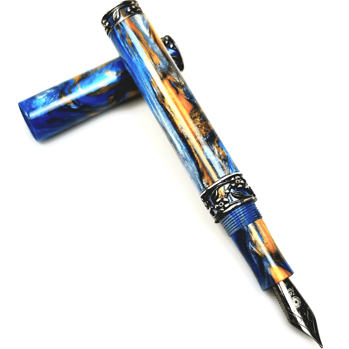 Zek Pens Nazende Fountain Pen - Jonathan Brooks Turkish Design III - Pen Boutique Ltd