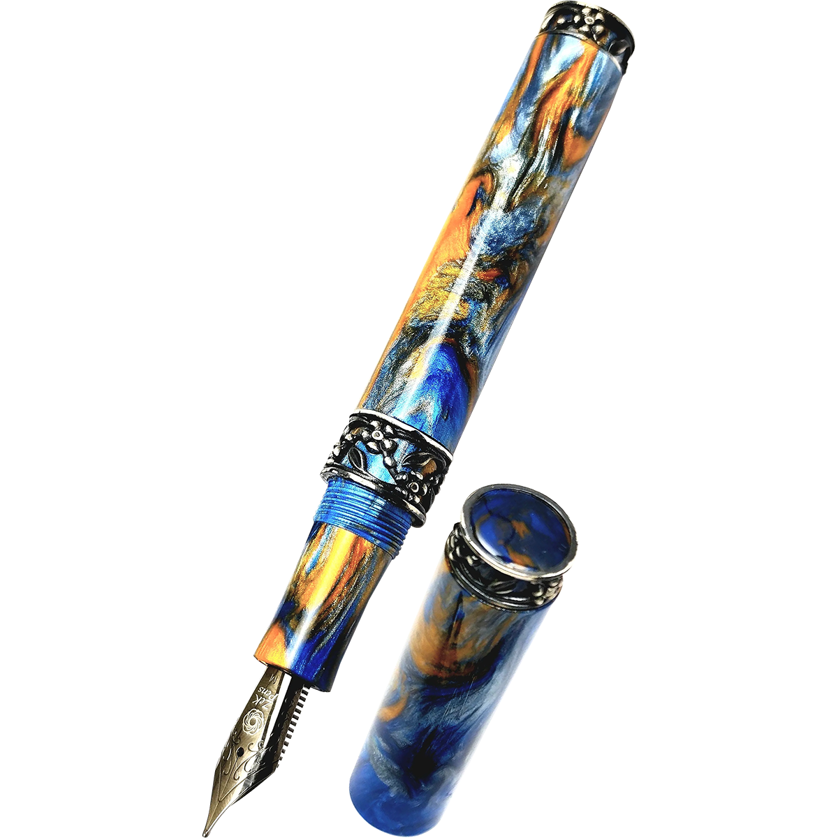 Zek Pens Nazende Fountain Pen - Jonathan Brooks Turkish Design III - Pen Boutique Ltd