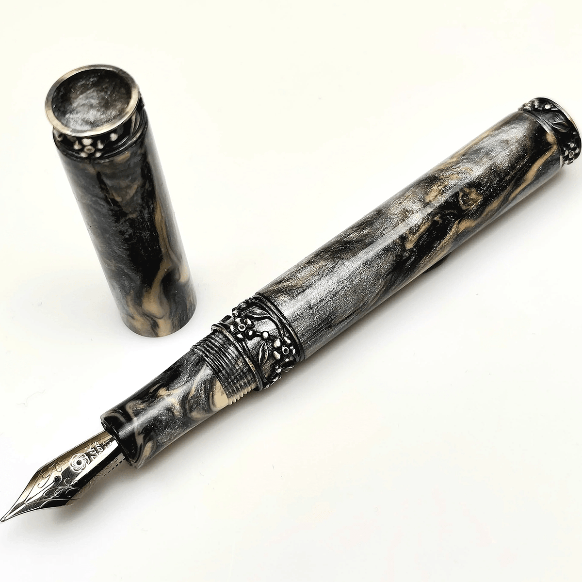 Zek Pens Nazende Fountain Pen - Jonathan Brooks Turkish Design IX - Pen Boutique Ltd