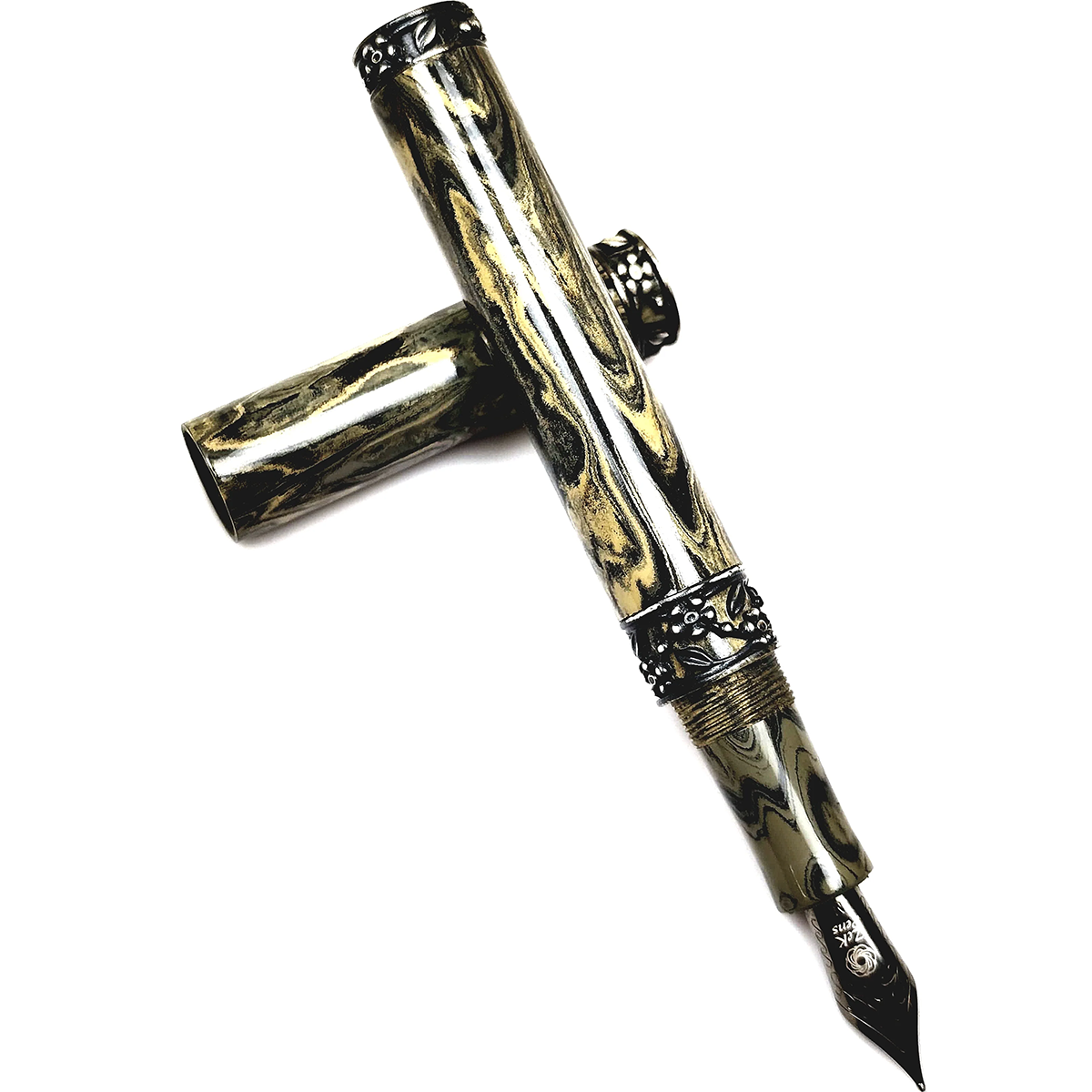Zek Pens Nazende Fountain Pen - Jonathan Brooks Turkish Design XIII-Pen Boutique Ltd